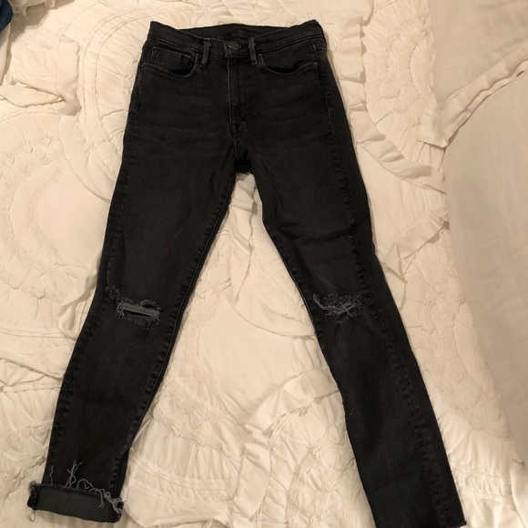 UO Black vintage denim Jean - Picture 2 of 8